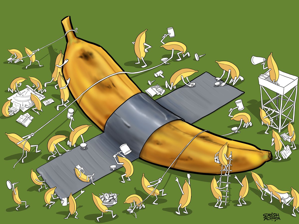 <a href="/SuperRare/">SuperRare</a> <a href="/Sothebys/">Sotheby's</a> 'Rare Bananas' My version. 🍌