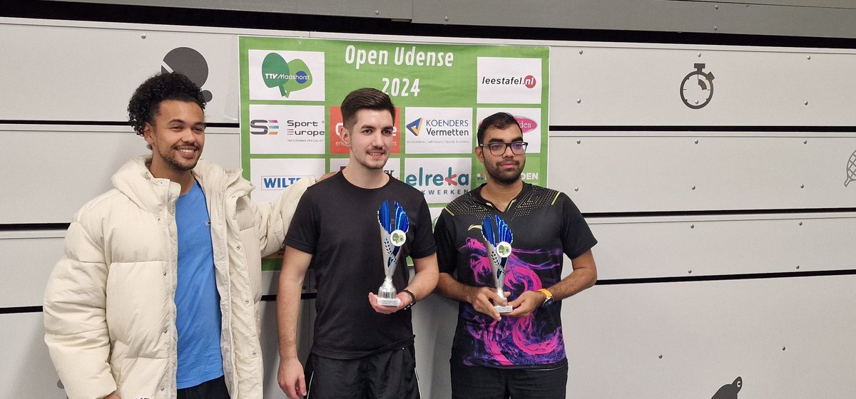Daniel Acatrinei (Taverbo) winnaar open Udense 2024.
#tafeltennis