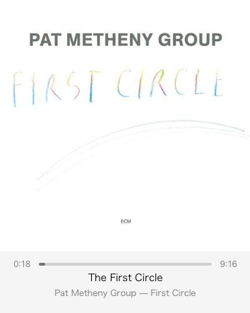 HosonoShotgun's tweet photo. #NowPlaying84
#PatMethenyGroup
#FirstCircle https://t.co/oEl3pOiqQw