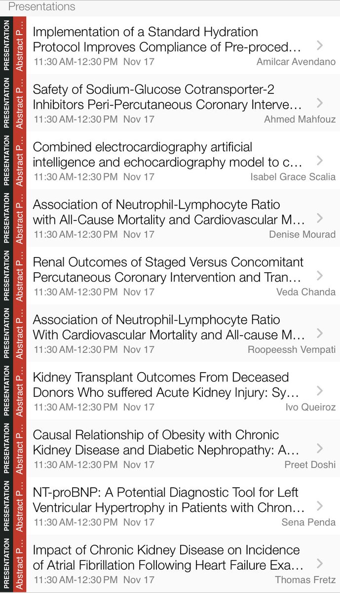 Excited to #chair the session “Filtering Facts: Insights Into Kidney Disease” at #AHA24!

📅 Sunday, Nov 17
⏰ 11:30 AM–12:30 PM (CST)
📍 Zone 1, Science &amp; Technology Hall

Join me to explore the top-scoring nephrology abstracts presented by experts @AHAscience #Nephrology