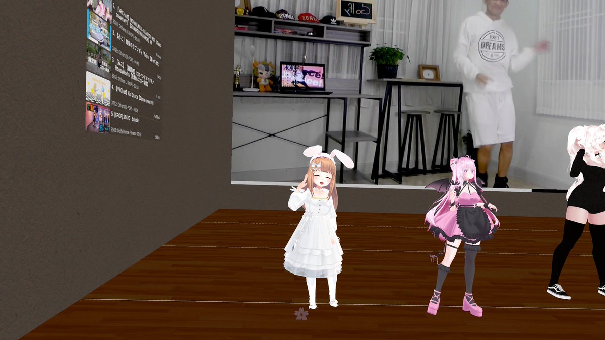 Milk_vrchat's tweet photo. 💃今日の踊るトレーニング💃
PYPY💃

#💃 #VRC_Dance💃
#VRC_Traning #PYPY https://t.co/9HxkvUVUxx