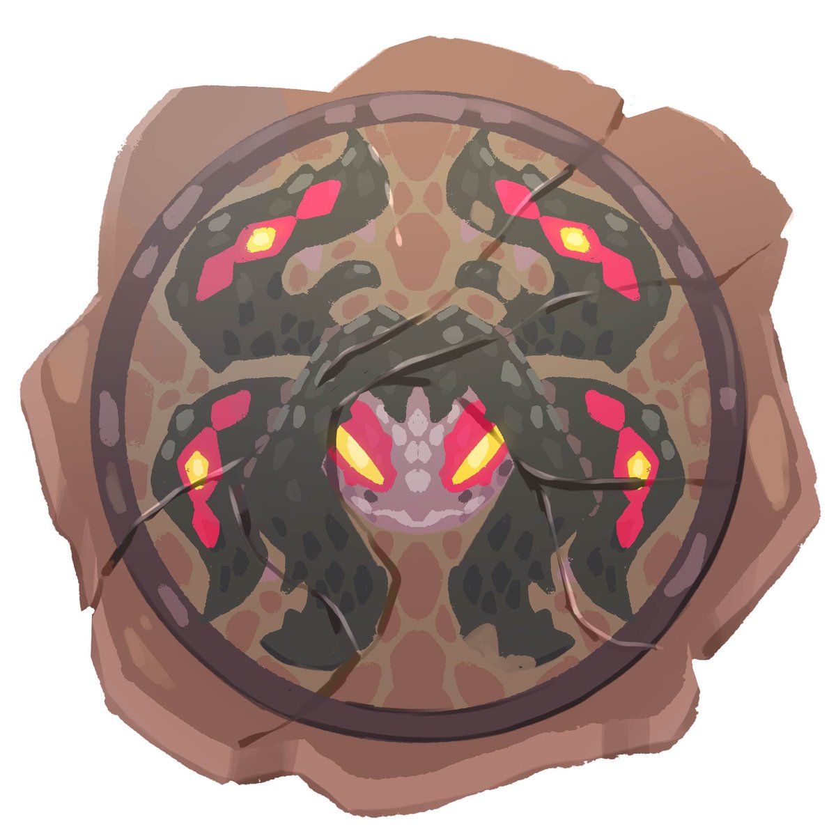 You seem to love Pokémon Pocket, so we decided to reveal our new Pokémon designed by <a href="/cursedeya/">Cursedeye</a> with a card illustrated by @ReshyP0