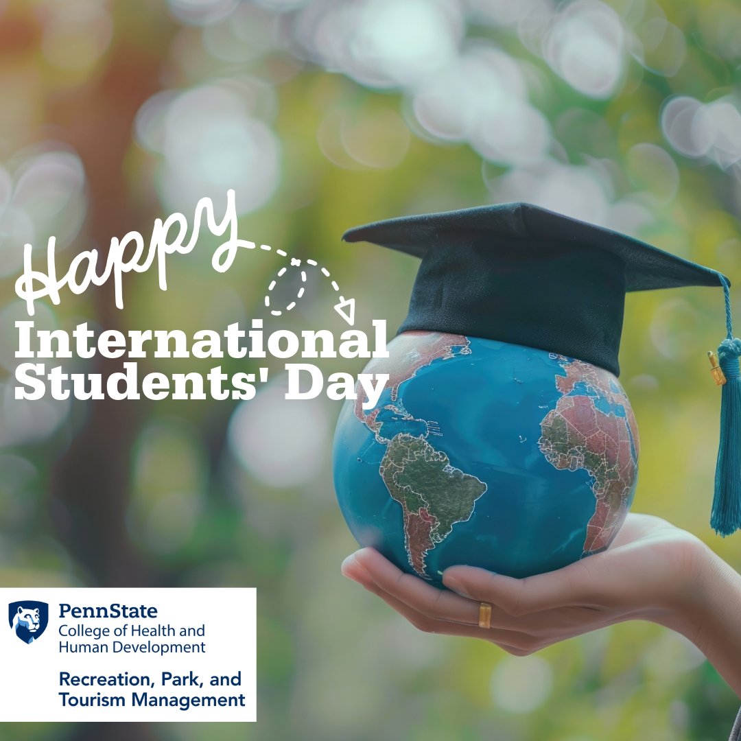 PennStateRPTM's tweet photo. Happy International Students' Day to our RPTM learners who embrace the unknown and take risks for themselves. We love watching you flourish.

#InternationalStudentsDay #PennStateRPTM https://t.co/Q4YgwmVJa2