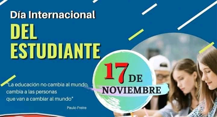 CNCTVGranma's tweet photo. A los estudiantes de toda #Cuba nuestra felicitación. 
Son ejemplo de resilencia. 
@UJCdeCuba 
@FeuCuba 
@Yudeñkis
#ProvinciaGranma https://t.co/gb7KAEsp4E