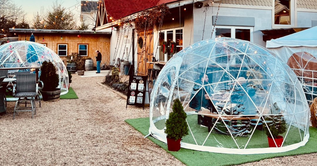 eavesdropbeer's tweet image. Looking for a cozy spot for a private party this winter season? We've got your covered! 😊

For more information or to book, email: events@eavesdropbrewery.com. ✅

#privateevents #holidayparties #manassasva #nova #dc #virginia #booknow #winter #eventspace