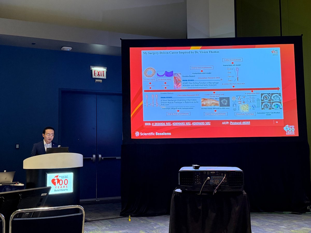 lisarongmd's tweet image. Viviene thomas awardees presenting innovative #research on nanoscaffolds and mitochondrial antioxidants, predicting aneurysm formation, #semaglutide &amp;amp; #myocardial perfusion, ADAR1 and hypothermic #cardioprotection  #AHA2024 #cardiacsurgery #cardiacanesthesia #CVSA @khq_md