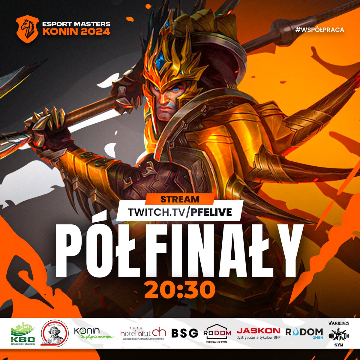 🎮Esport Masters Konin 2024 - Półfinały League of Legends już dziś!🔥

➡️Transmisja: twitch.tv/PFELive
⏰Start: 20:30

Batalie o miejsce w wielkim finale na transmisji stoczą Żółwie Błotne vs Hoodrat!  

Zapowiada się sztos mecz, więc nie może Was ominąć😍