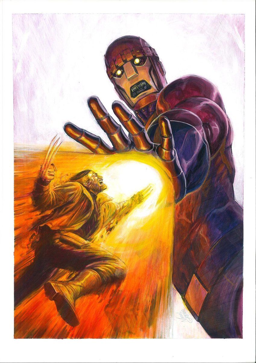WolverSteve's tweet photo. … #SentinelSunday anyone…?
Uncanny X-Men #142 homage
Marvel Flair cards 2024
By Nahuel Grego, after Byrne
#Xmen #Wolverine #Art https://t.co/bFgJR5PNIe