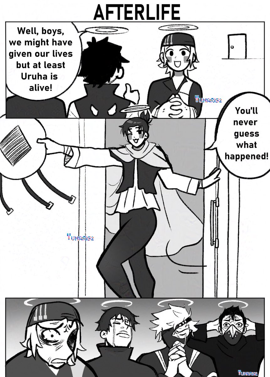 Yunarissss2's tweet image. AINT NO WAY 😭 
#Kagurabachi