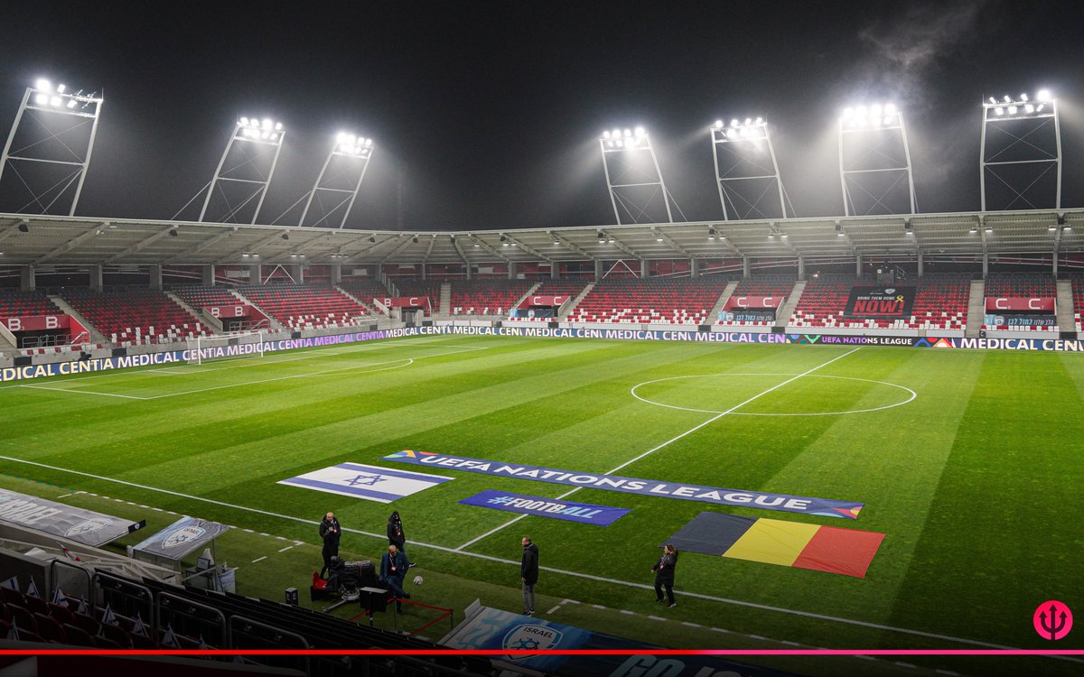 BelRedDevils's tweet photo. The Bozsik Arena is ready. ✅ #DEVILTIME #ISRBEL https://t.co/SmV0cFdvVx