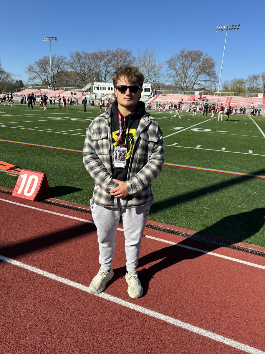 Matthew Lonczak (@matthew_lonczak) on Twitter photo Thanks <a href="/DigInMules/">Muhlenberg Football</a> for the game day visit
<a href="/Coach_Frantz/">Greg Frantz</a>
<a href="/CoachLangeRBC/">Coach Lange</a>
<a href="/GoMVB/">GoMVB Sports - Recruit Content for College Coaches</a> Thanks <a href="/DigInMules/">Muhlenberg Football</a> for the game day visit
<a href="/Coach_Frantz/">Greg Frantz</a>
<a href="/CoachLangeRBC/">Coach Lange</a>
<a href="/GoMVB/">GoMVB Sports - Recruit Content for College Coaches</a>