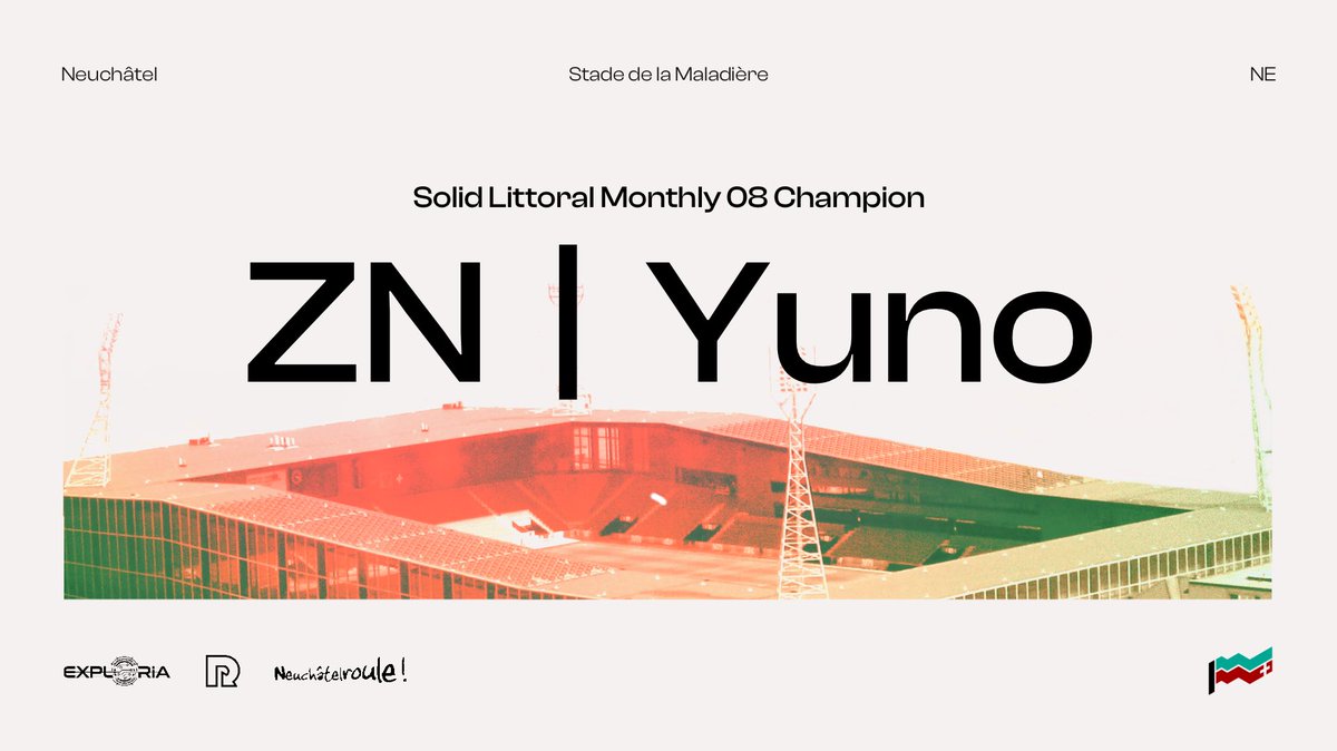 YOUR LAST SOLID LITTORAL CHAMPION OF THE YEAR 🙌

🏆 @YUNOLIZARDON 🏆

#NeuchâtelRising 🏟️
