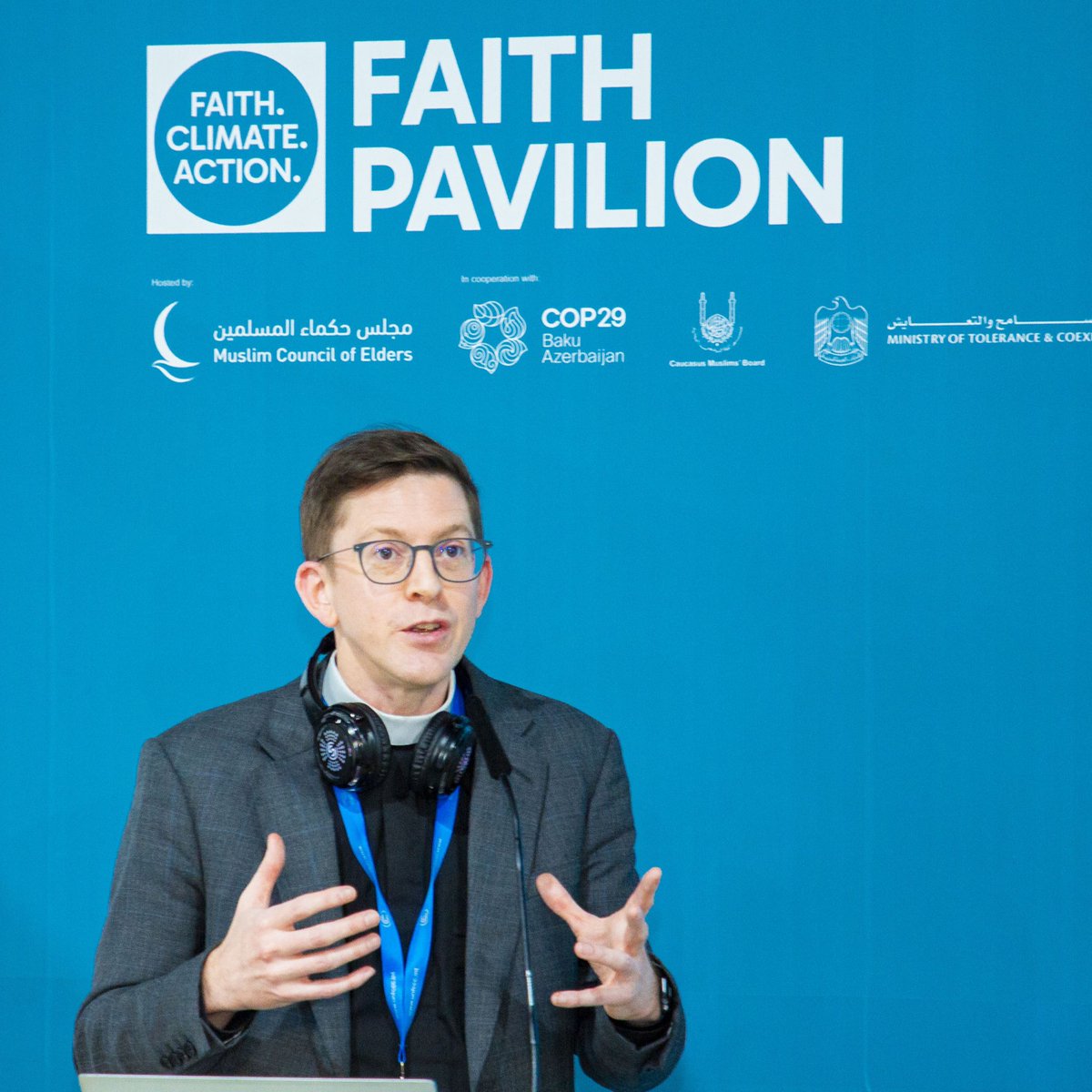 James Walters (@lsechaplain) on Twitter photo Here I am getting impassioned at #COP29 speaking about the work <a href="/LSE_RGS/">LSE Religion and Global Society</a> is doing to help diplomats and policymakers engage better with faith communities on climate action Here I am getting impassioned at #COP29 speaking about the work <a href="/LSE_RGS/">LSE Religion and Global Society</a> is doing to help diplomats and policymakers engage better with faith communities on climate action