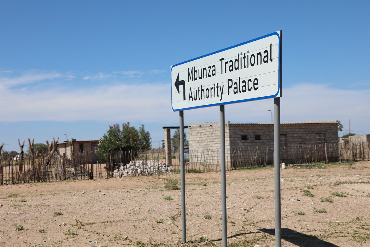 President <a href="/DrNangoloMbumba/">Dr Nangolo Mbumba</a> paid a courtesy visit to Hompa Alfons Kaundu of the Mbunza Traditional Authority in Kavango West. President Mbumba thanked Hompa Kaundu for leading the Authority and community under his leadership with a steady