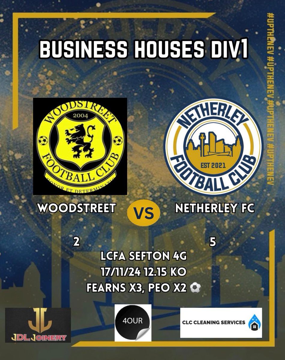 Netherley F.C (Sunday) tweet media