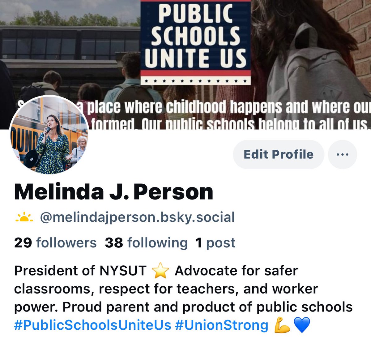 Melinda Person ๐โ๐ (@melindajperson) on Twitter photo Officially joined Bluesky! Excited for the community we can build there together. Follow โก๏ธ <a href="/melindajperson/">Melinda Person ๐โ๐</a>.bsky.social Officially joined Bluesky! Excited for the community we can build there together. Follow โก๏ธ <a href="/melindajperson/">Melinda Person ๐โ๐</a>.bsky.social