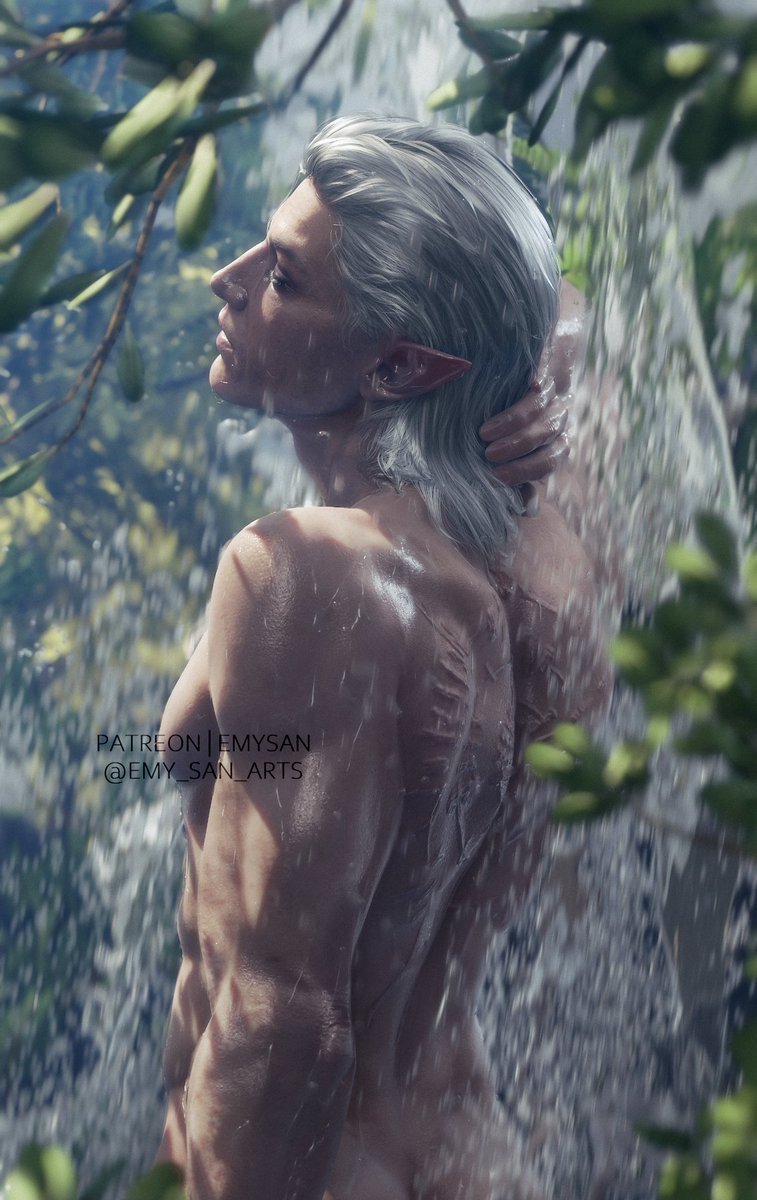 Waterfall.
#BG3 #Astarion