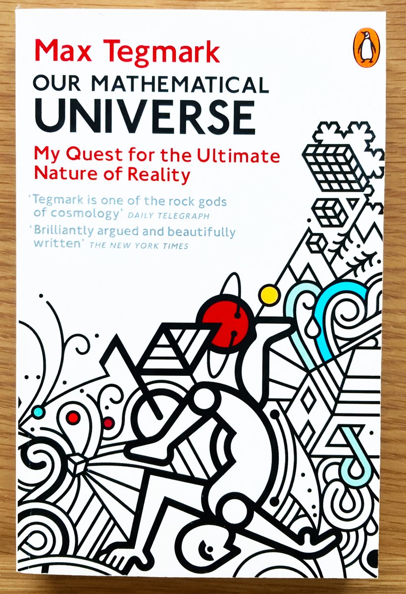 This weekend, I have been exploring the infinite multiverses of Professor Max Tegmark, who postulates that reality is ultimately a mathematical construct. A little hard going in places but fascinating  stuff. #NowReading #BookTwitter #Cosmology #Philosophy