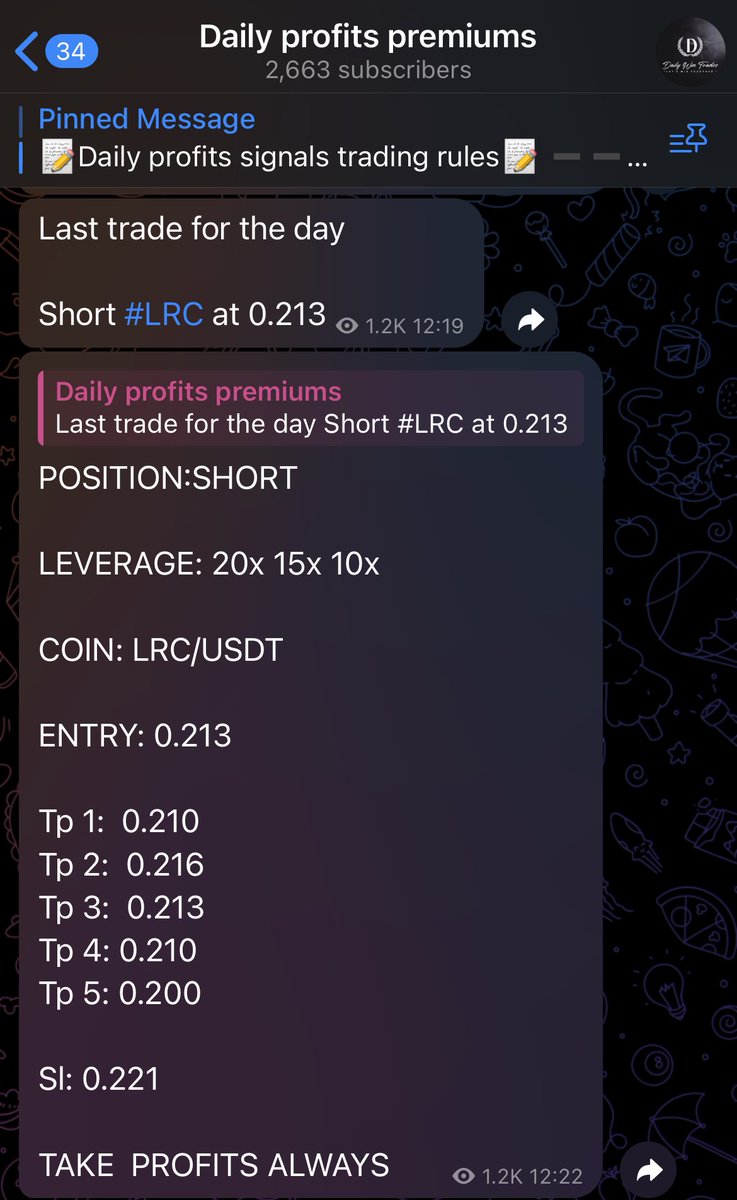 dailywintrade's tweet image. Daily profits signals trade and results #bitcoin #crypto_trading #crypto #binance #LRC #SKL #UFCMax $LRC $SKL