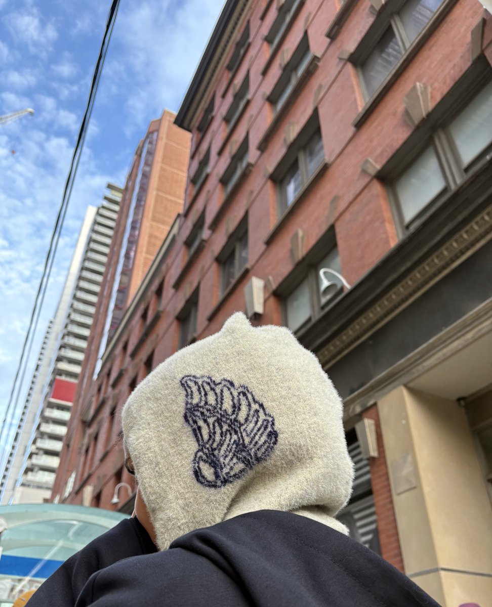 Cagoule en mohair pour l’hiver ? 🍁🥶