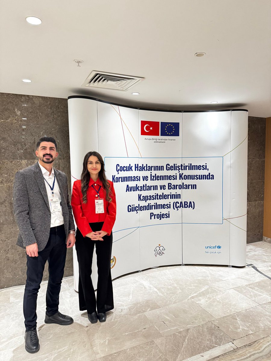 15-16 Kasım 2024 tarihlerinde Ankara'da gerçekleşen ÇABA kapsamında düzenlenen Yargı Kararlarında Çocuk Adaleti Çalıştayı'na Merkez Başkanımız Av. Faruk Yıldırım ve Merkez Genel Sekreterimiz Av. Sümeyye Taş katılım sağladı.