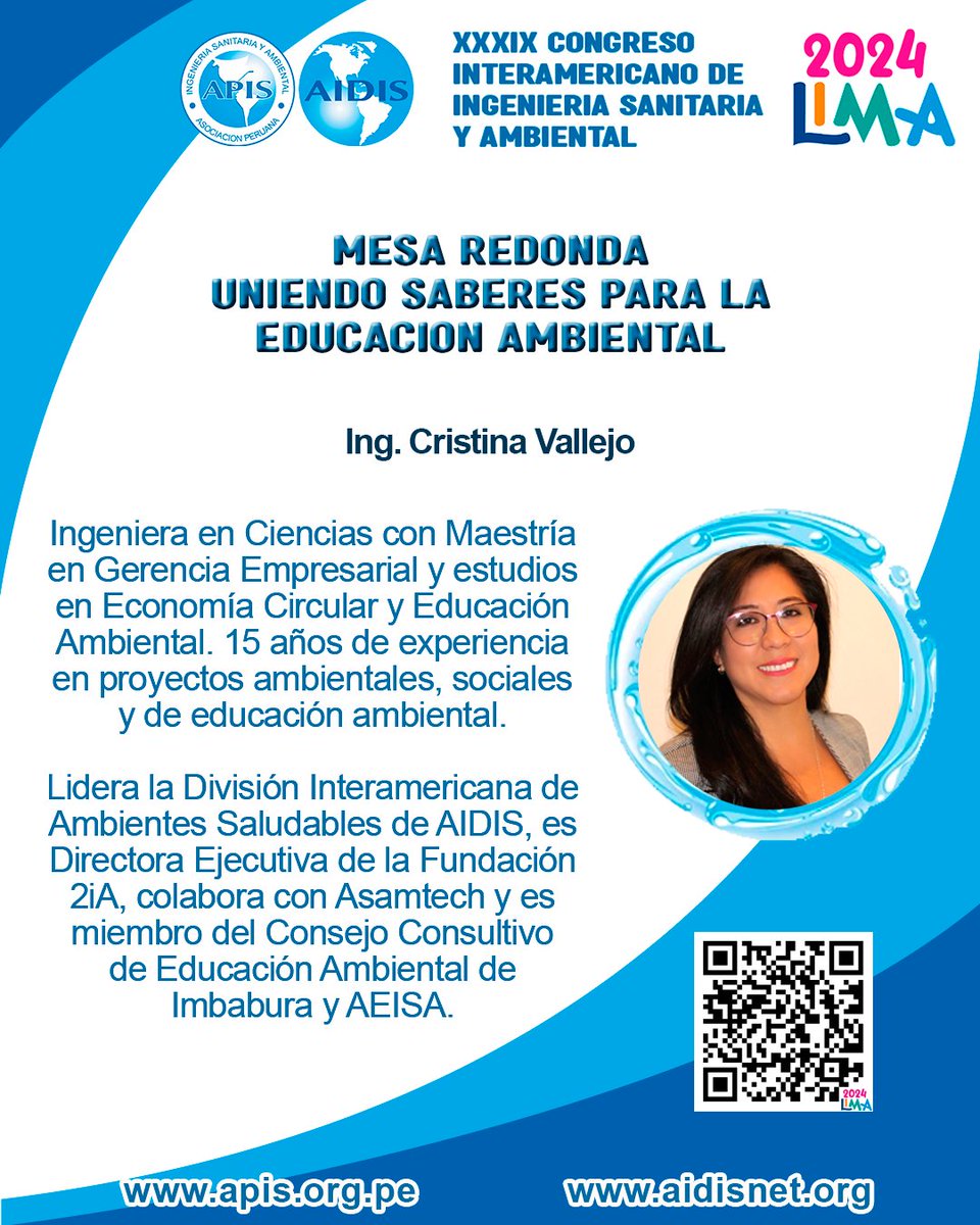 Acompaña los detalles de esta Mesa Redonda aidisnet.org/mr12-lima-2024/