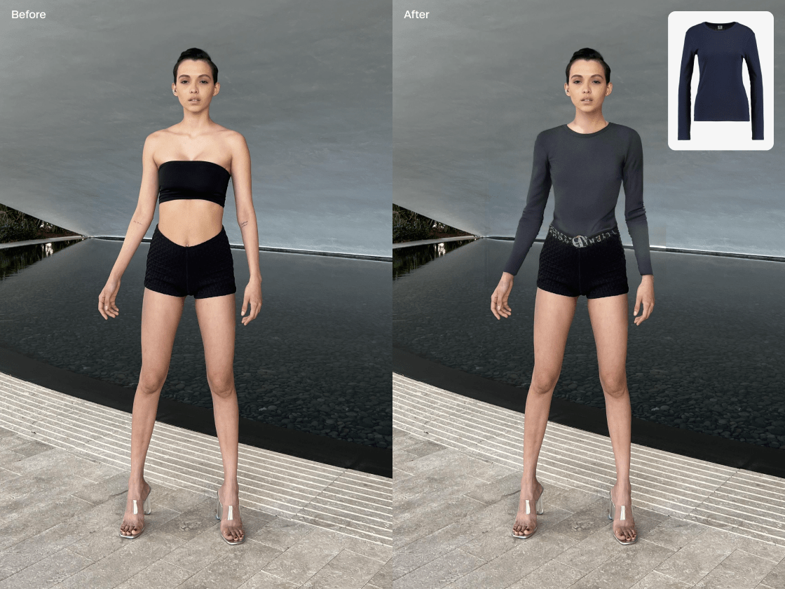 Ina_dcl's tweet image. Prueba virtual de ropa con modelos de difusión en fotos de alta resolución en la vida real. ¡Descubre cómo lucirías! #ModaVirtual #PruebaVirtual #4K #FotosEnVidaReal #Tendencias2021 Visto en reddit: reddit.com/r/StableDiffus…