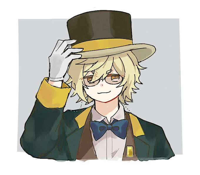 絵茶産の団長さん 
