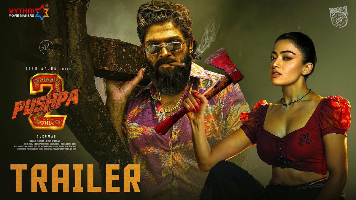 zidaneronni's tweet photo. There’s only one Allu Arjun…
Trailer flower Nhi, fire bhi nhi,
WILDFIRE hai …. 🔥🔥🔥🔥🔥🔥

#pushpa2TheRule #PushparajRampage #PushpaMania #Pushpatrailer #PushpaTrailerDay #AlluArjun𓃵 #RashmikaMandanna #Sukumar #Pushpa2FirstSingle #PushpaRajIsComing #Jyothika #Sreeleela https://t.co/LKWbMN4Crq