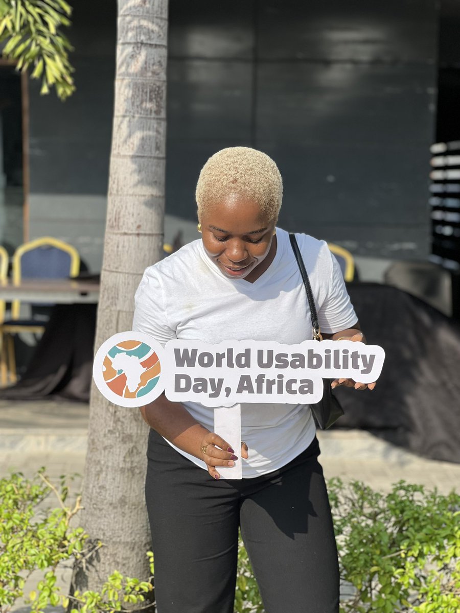 DaisyOnobu_'s tweet photo. An unforgettable experience at World Usability Day Africa!💡🌍 From inspiring sessions to networking with brilliant minds. Grateful for the opportunity to learn, share, and grow.✨🚀

#WorldUsabilityDay #UXDesign #UIDesign
#ProductDesign #UserExperience
#UsabilityMatters https://t.co/4vCnjSYZQg