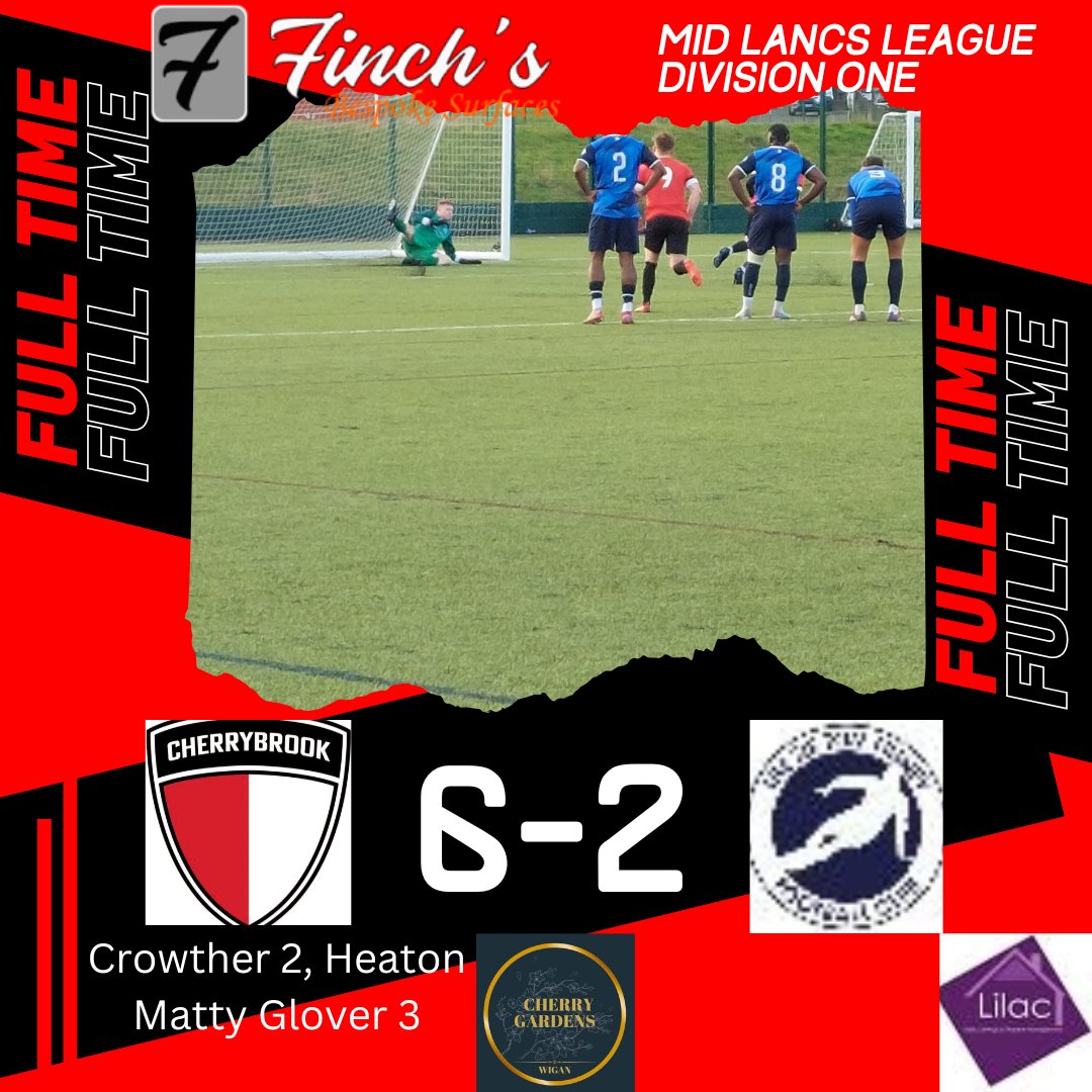 Cherrybrook FC (@fccherrybrook1) on Twitter photo An excellent all round team perfomance yesterday highlighted by Matty Glovers hat trick <a href="/mid_lancs/">Mid Lancs Football League</a> An excellent all round team perfomance yesterday highlighted by Matty Glovers hat trick <a href="/mid_lancs/">Mid Lancs Football League</a>