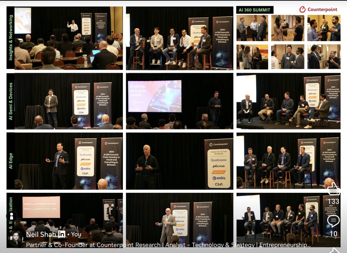 neil_shah's tweet photo. It was great to have you speak at @CounterPointTR #Ai360Summit @ValoSecurity @salomaa
I am inspired by your "social sauna" approach, what do you reckon adopting it in our next summit? đ
https://t.co/yN4J6Z2jBh
cc: @MobilePeter @MohitOpinion
#AI https://t.co/VzrkAdqitP