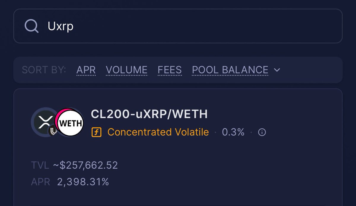 0xgaut's tweet image. Fastest horses this week on the uAsset pools are uXRP and uDOGE, growing towards $1m tvl combined on @AerodromeFi 👀