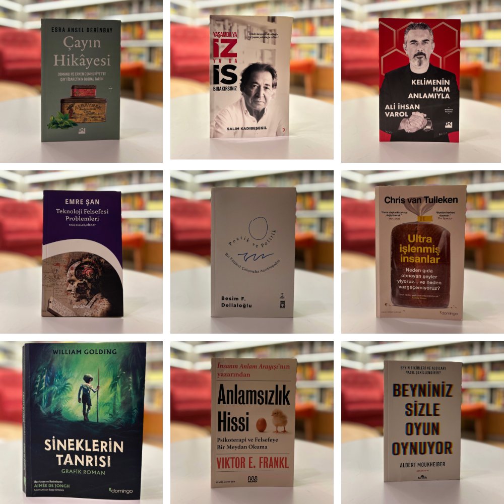 📚 Şu sıra odaklandığım #kitap’lardan bir seçki (açıklamalar seride).