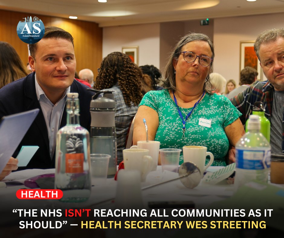 Only 2% of responses to Health Secretary <a href="/wesstreeting/">Wes Streeting</a> NHS consultation via the nhs.uk have come from Asian community - more urged to get involved, as he kickstarts a series of nationwide debates. Full story here ➡️: tinyurl.com/2p95cfwd