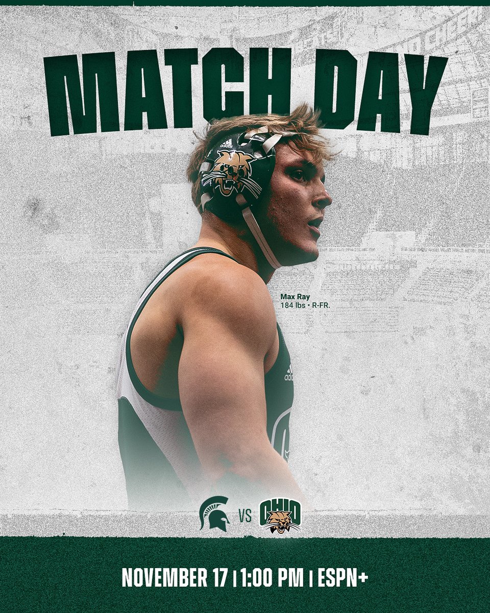 MATCH DAY!

🆚 Michigan State
⏰ 1 p.m.
📍 The Convo
🎟️ bit.ly/3ZbC5Th
📺 es.pn/3YVq3fm
📊 bit.ly/3ZbHJoq