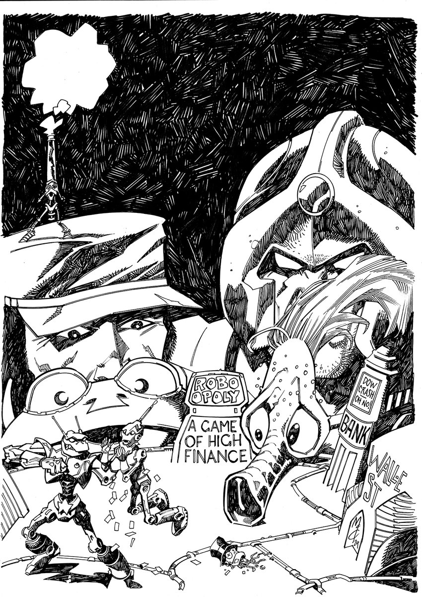 2000AD cover up for sale in my store- lots of other goodies available for Christmas!
johnmccreacomicart.bigcartel.com/products