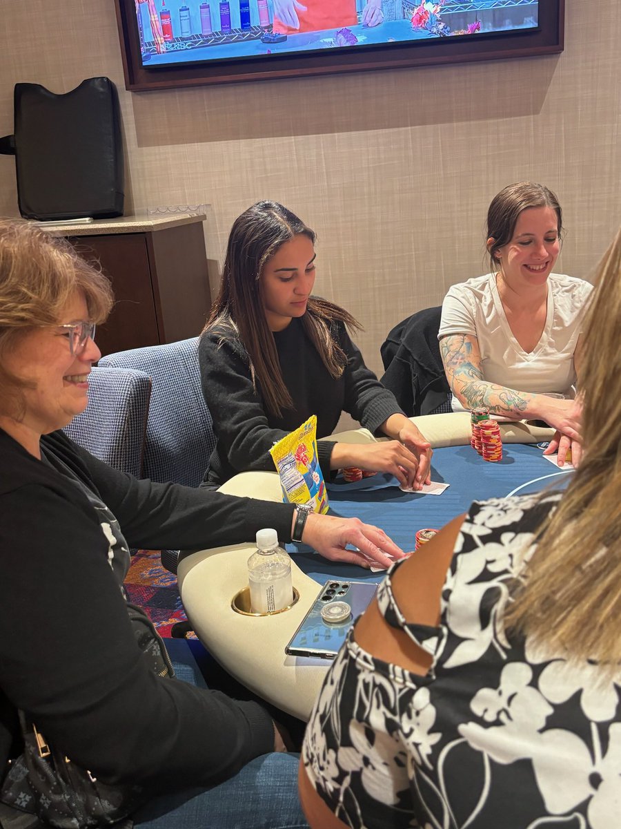ladies meetup at the Venetian