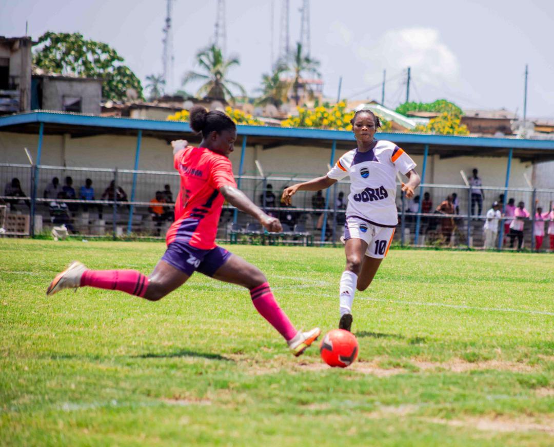 Central Back Deborah Annoh scored a beauty to help her side Berry Ladies to a 2:1 win away against Soccer Intellectuals in the Ghana Women’s Premier League. 

That's her second goal of the  season for her side.

Congratulations 'The Wall' 👏🏻 

#ClavaSports