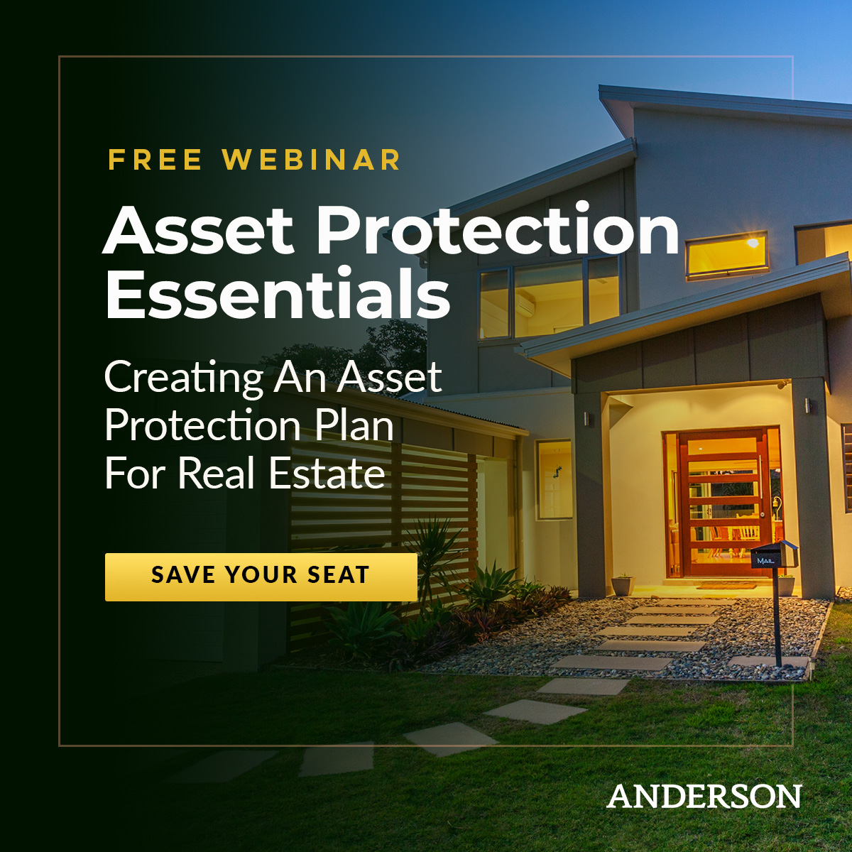 Clint_Coons's tweet image. Are your investments truly protected against lawsuits and creditors? Join our FREE webinar to learn advanced asset protection tactics that make a difference for investors. 

Register now: aba.link/xdy

#AssetProtection #RealEstateInvesting #BusinessStructure
