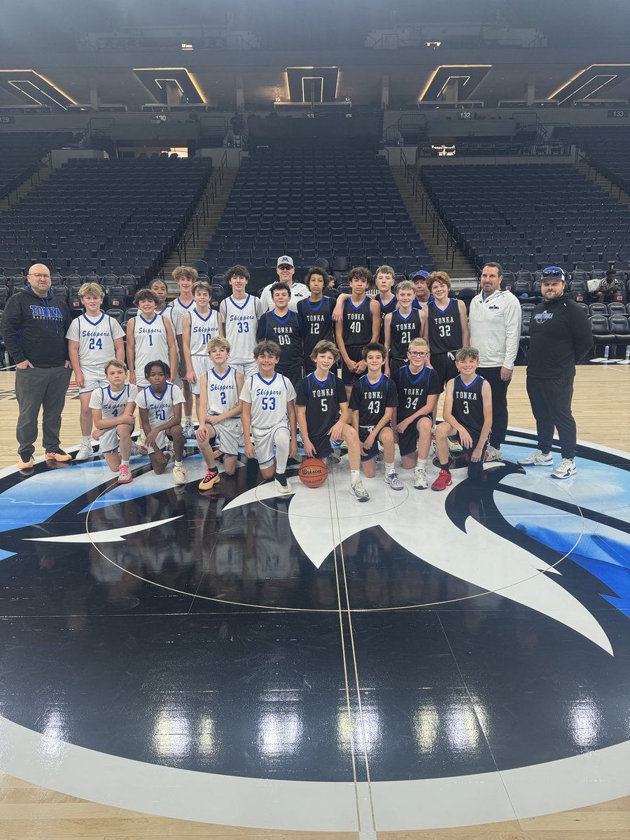 Up and at it early today with youth games on the new city edition court and it was Minnetonka all morning.  Thanks to all of these teams for coming out!
⁦<a href="/SkippersBB/">Minnetonka Skippers Boys Basketball</a>⁩