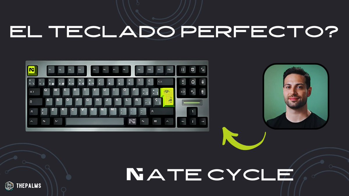 thepalmstech's tweet photo. He subido un video sobre mi reacción al teclado de Nate Gentile!
https://t.co/MVY7lyl8XP
#nategentile #cyclenate #vertex #teclado #tecladomecanico #tecladocustom #gaming #pc https://t.co/w8bzOSKMoI