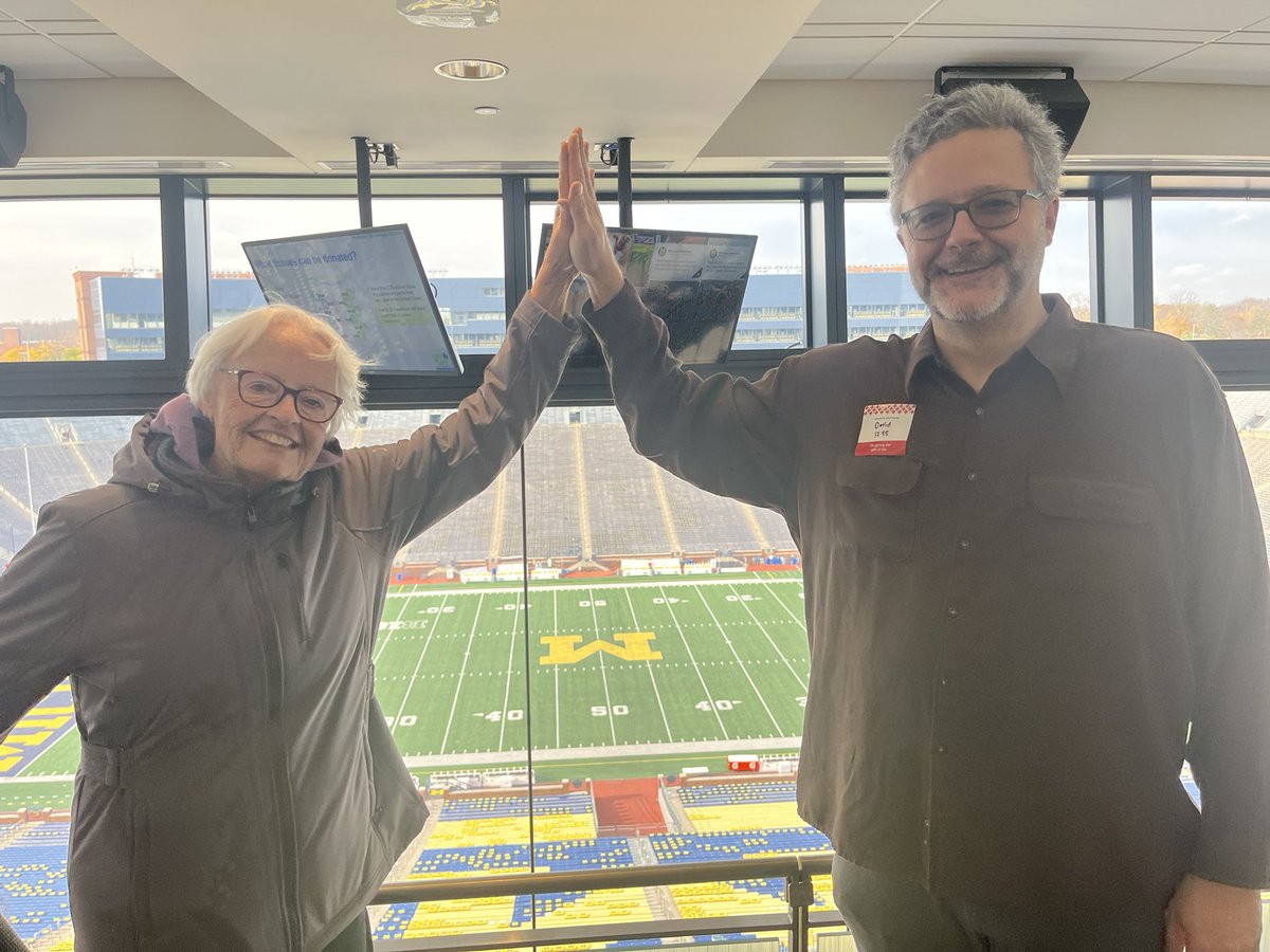 Donated blood at the Big House! #BeAHeroMI <a href="/umichmedicine/">Michigan Medicine</a> <a href="/Wolverines4Life/">Wolverines For Life</a> <a href="/RedCross/">American Red Cross</a> #michigan