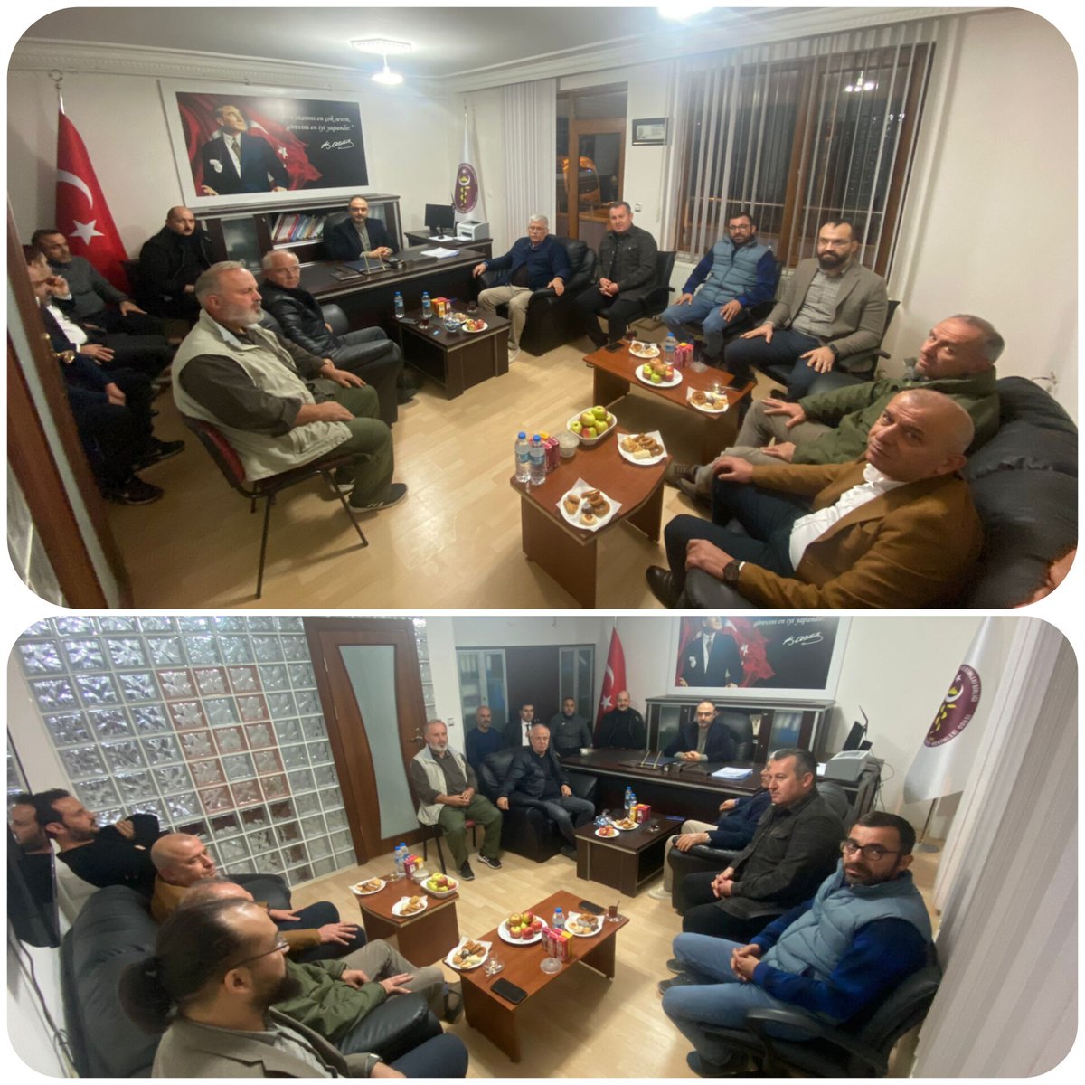 📍Amasya'dayız.

Veteriner Hekimlikte Güven ve Birlik İnisiyatifi olarak misyon ve vizyonumuzu meslektaşlarımıza anlatıp görüş ve önerilerini aldık, desteklerini talep ettik.

Misafirperverliği için Amasya Veteriner Hekimleri Odamıza teşekkürler...