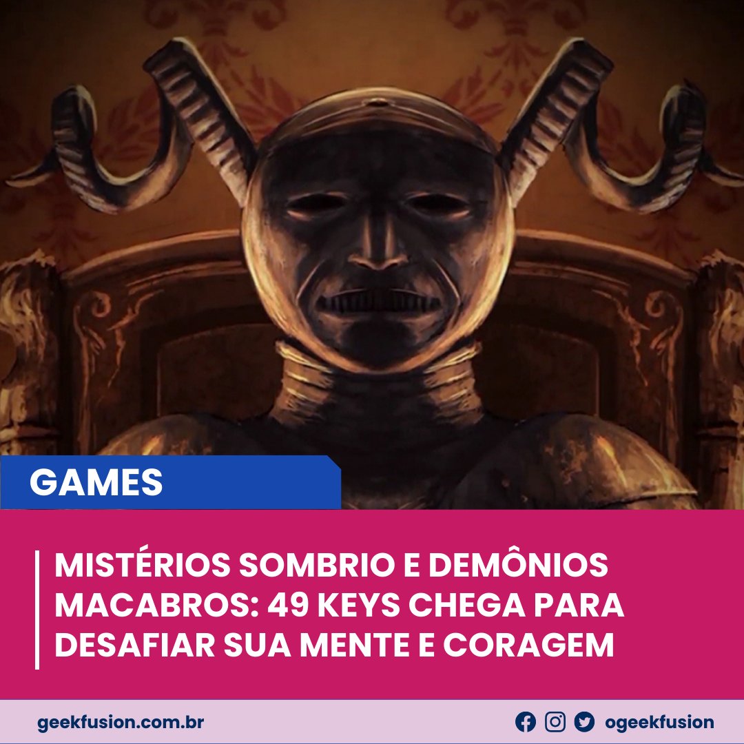 Mistérios sombrio e demônios macabros: 49 Keys chega para desafiar sua mente e coragem.

#Games #pcgaming #steam #Switch #terror #Horror #Keys #Nintendo #MicheleBuonanno #Chiavi #FabioPorfidia 

Confira:  shrt.geekfusion.com.br/36u6i