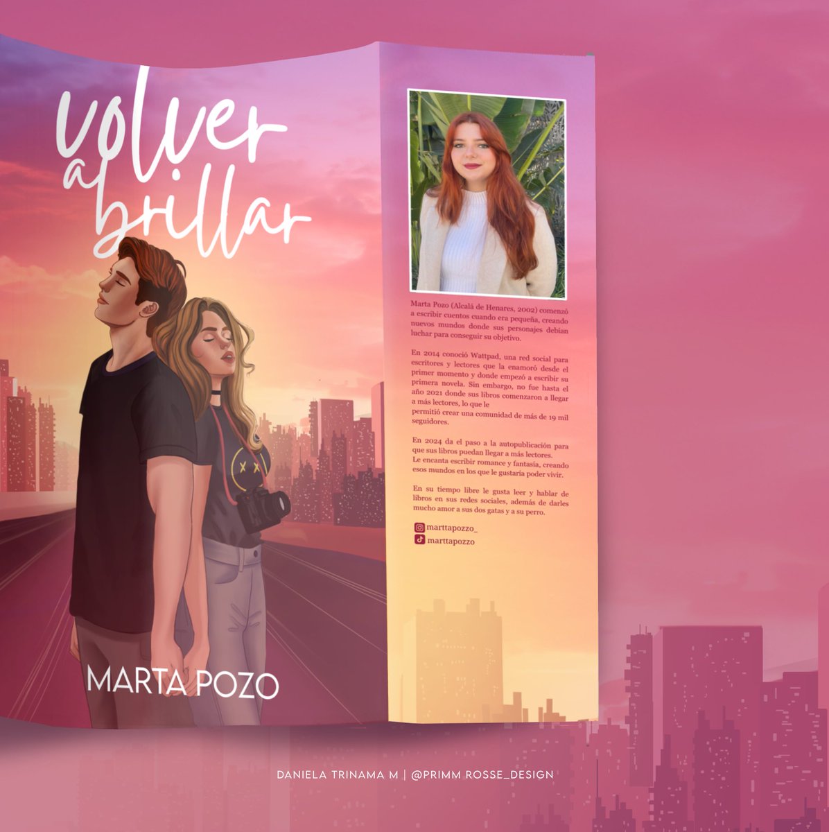 marttapozzo's tweet photo. ¡Hola! ¿Me escucháis gritar? ¡Aquí os muestro la portada de «Volver a brillar» y ya está abierta la preventa para conseguir el libro!❤️‍🩹✨ https://t.co/BL9dFnQdhX