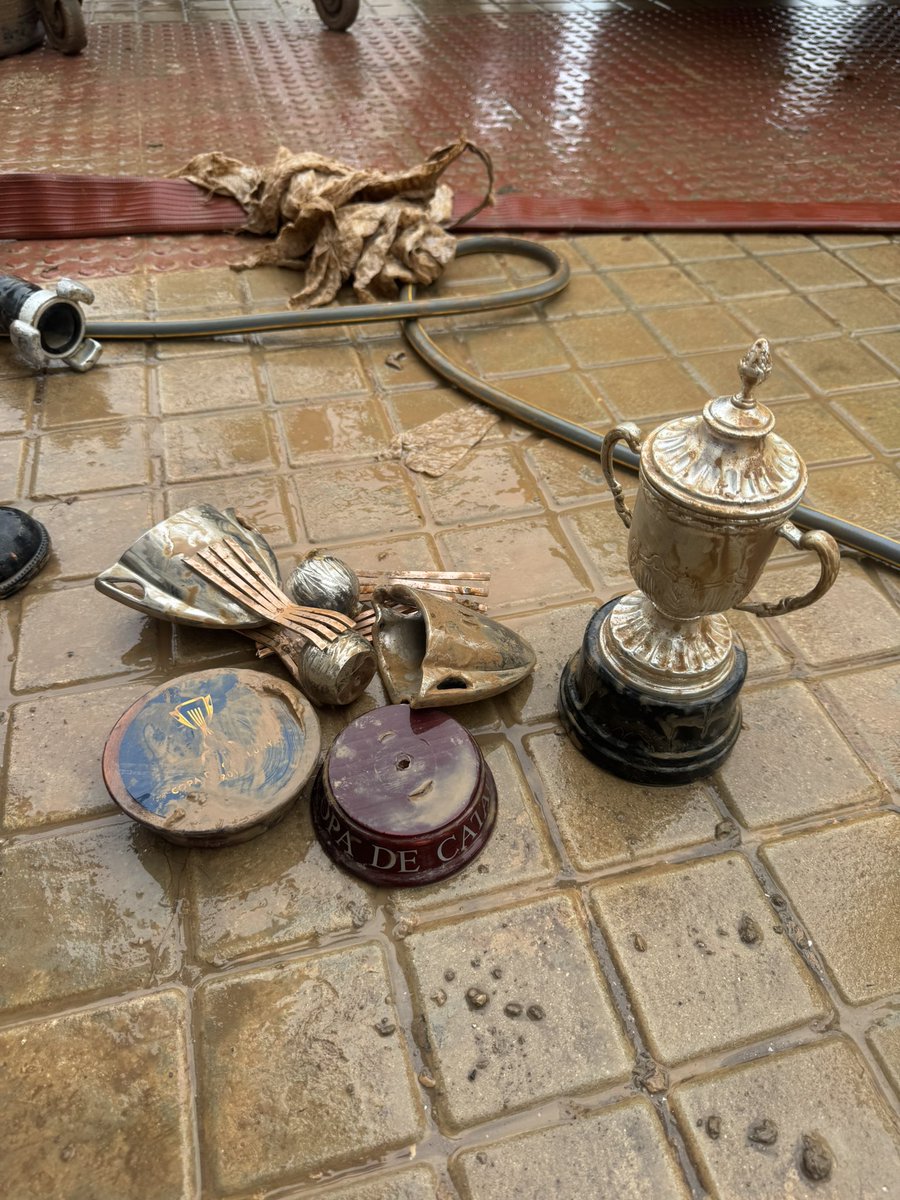 Hola <a href="/rfef/">RFEF</a> Os escribo en nombre de mi pareja <a href="/Romero6Esther/">Esther Romero Ruiz</a> que no usa mucho X. Hemos sido afectadas por la DANA de Valencia y ha perdido sus trofeos de la Copa de la Reina ganados con el <a href="/FCBfemeni/">FC Barcelona Femení</a> 😓😭 

¿Podemos hacer algo para que no sea una ganadora sin trofeo? 🏆