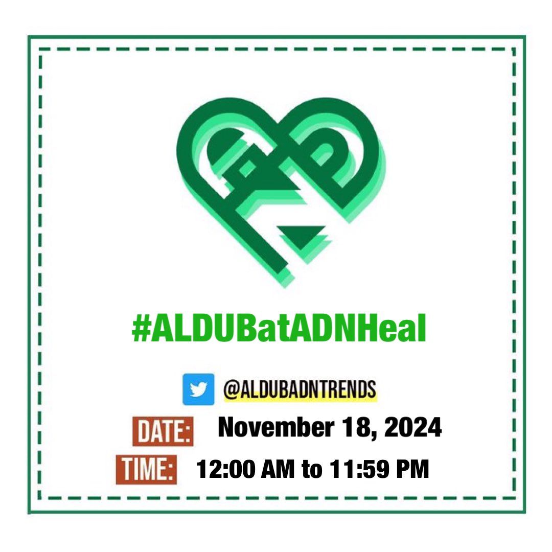 “The emotion that can break your heart is sometimes the very one that heals it...” — Nicholas Sparks

#ALDUBatADNHeal