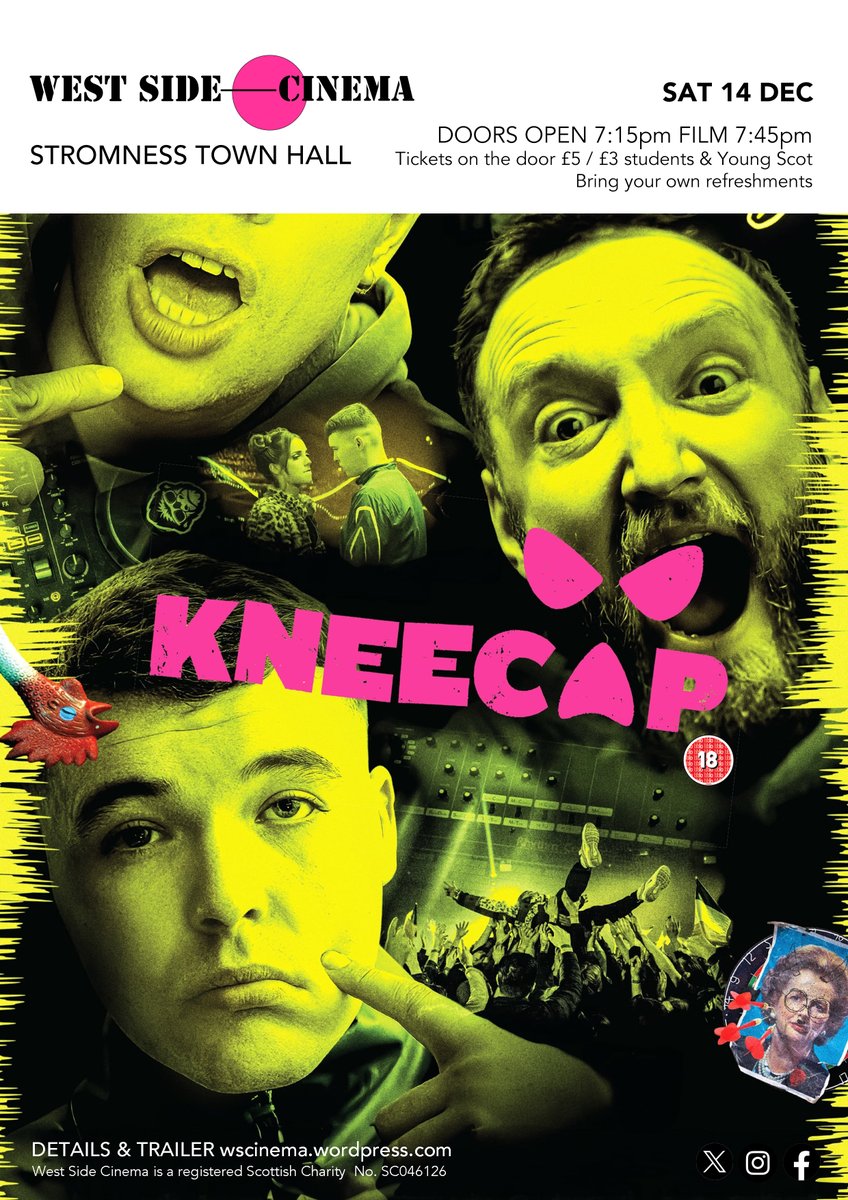 In this fiercely original sex, drugs and hip-hop biopic KNEECAP play themselves, laying down a global rallying cry for the defence of native cultures.

wscinema.wordpress.com/upcoming-progr…