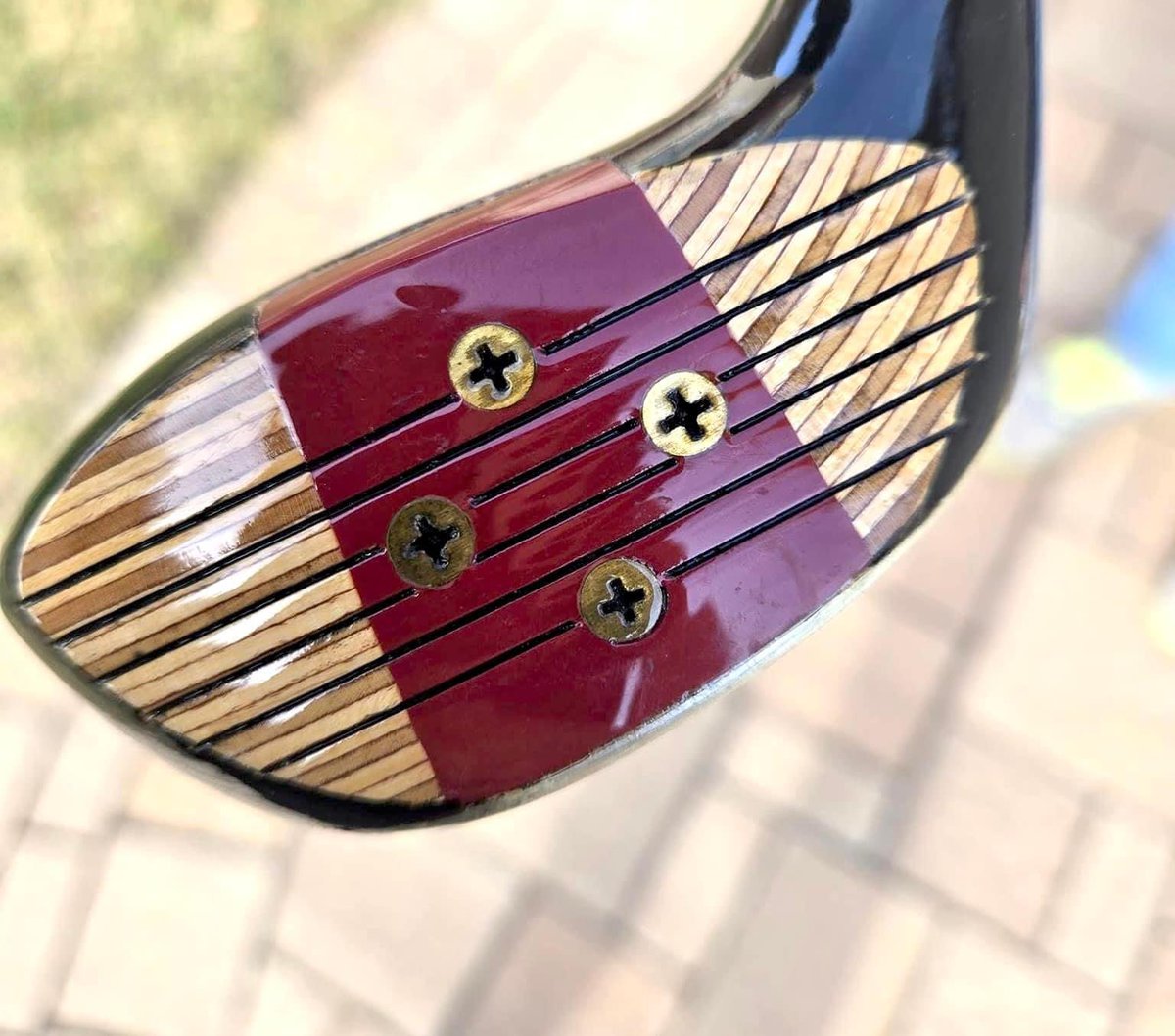 Ha! <a href="/PGAScotland/">PGAScotland</a> <a href="/ThePGA/">The PGA</a> Every assistant that qualified up to the mid 90s will remember the hours spent repairing clubs like this! #restain #whipping #lead #soulplate #inserts